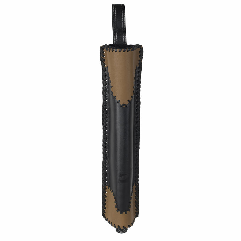 White Feather Traditional Leather Back Quiver Thunder