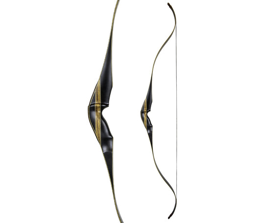 White Feather Traditional 62" One Piece Recurve Bow Vermilion