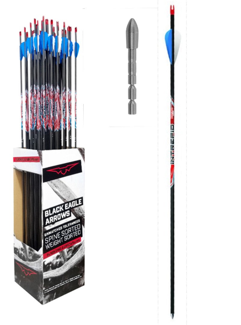 Black Eagle Intrepid Carbon Arrows 32" x 12 pack