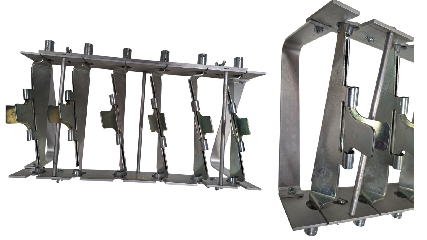 Multi Fletching Jig 6 Left Wing Clamps Used CLEARANCE