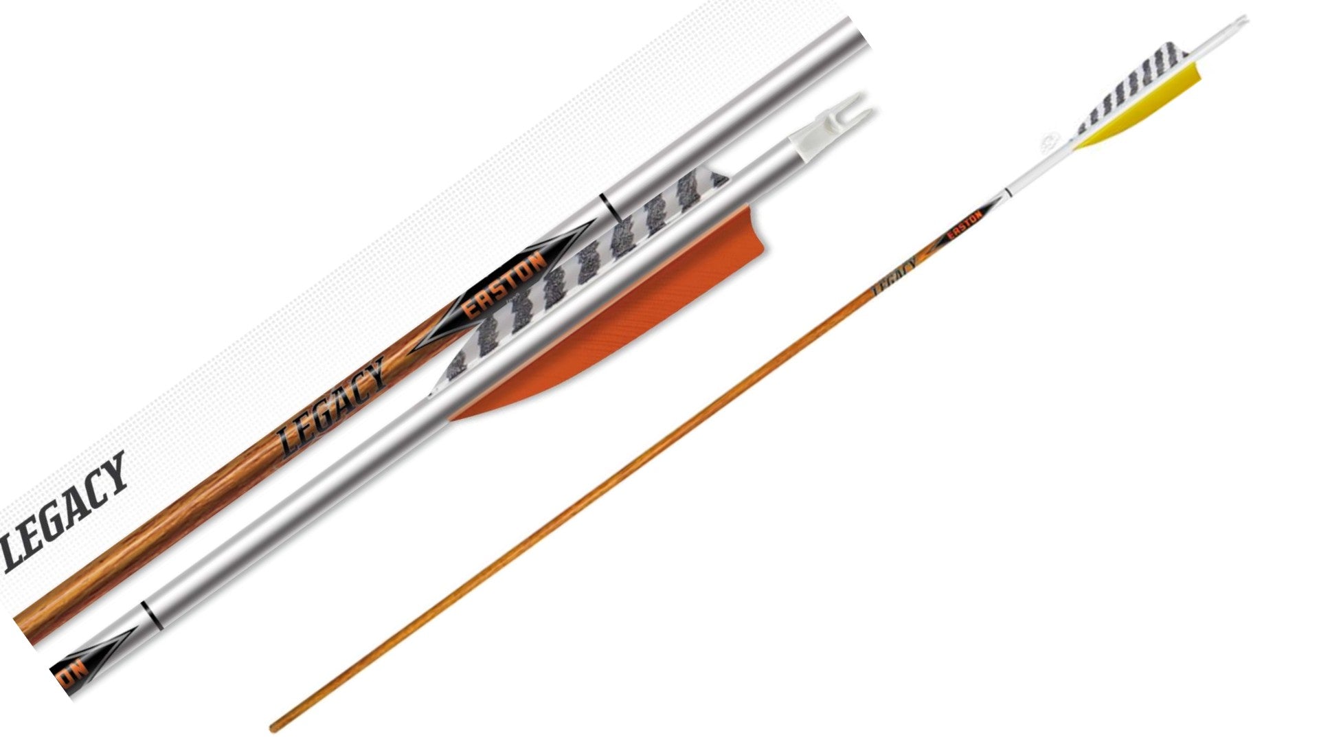 Easton 6.5 Match Grade 400 Arrows - 12 Pack USA-Made Carbon Hunting Arrows