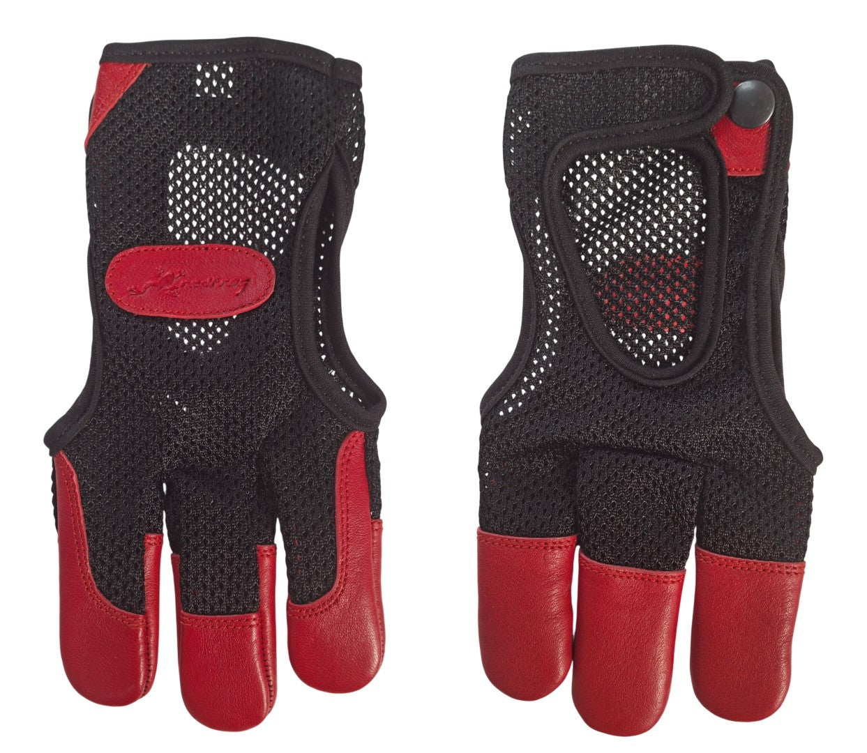 Red Frog 3 Finger Draw Hand Glove Soft Leather & Mesh (Clearance) (Copy)