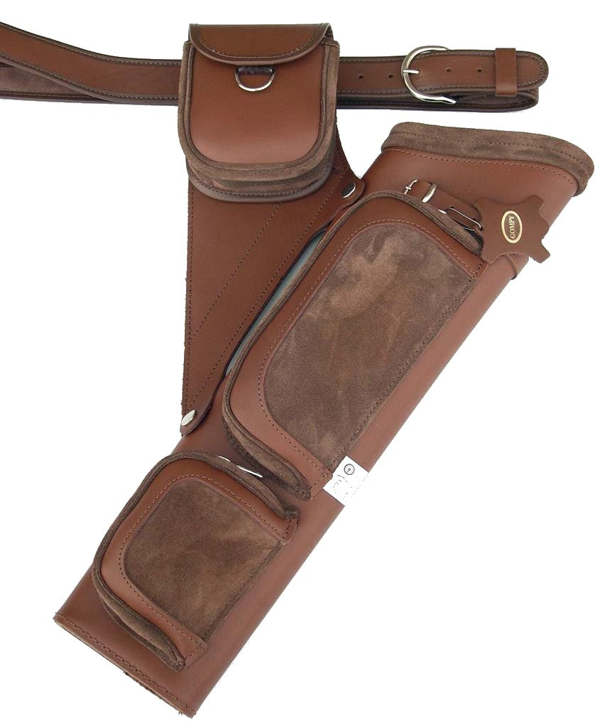 Gompy Leather Target Quiver PT17 Elite