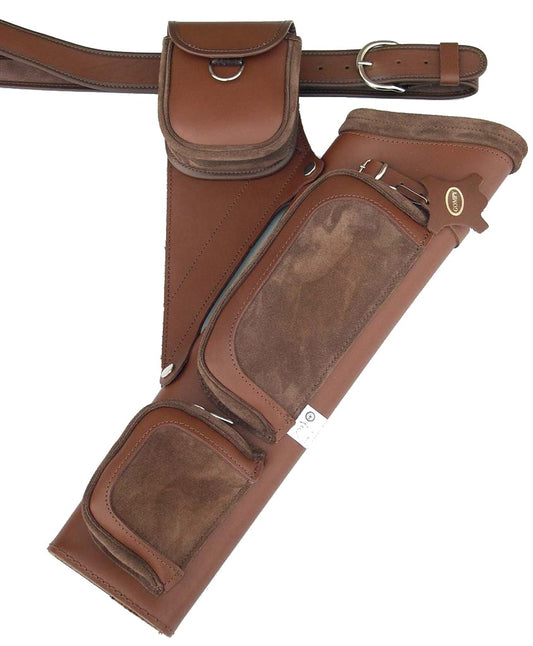 Gompy Leather Target Quiver PT17 Elite