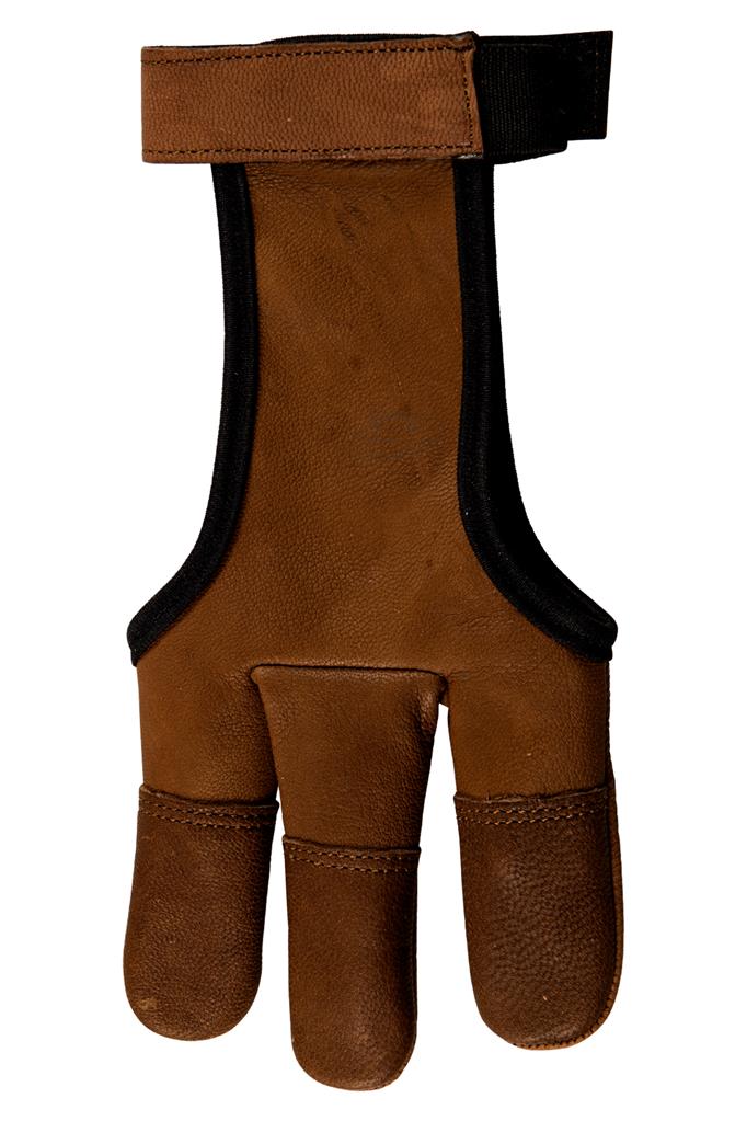 Buck Trail Leather Shooting Glove Russet