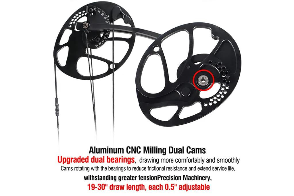 Topoint Beginner T1 Compound Bow Package