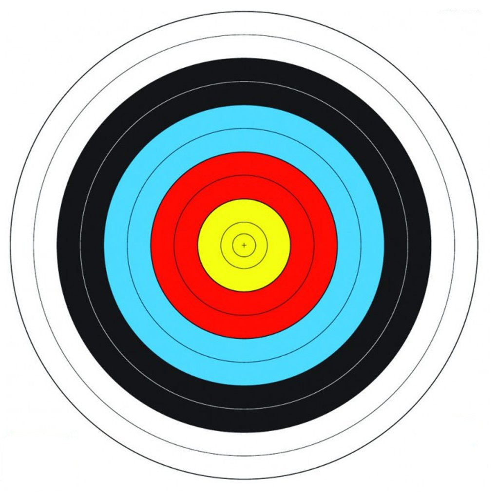60cm FITA Target Reinforced Waxed Paper