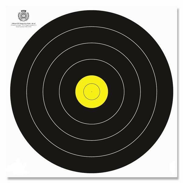 80cm Waxed Reinforced Paper Targets FAA/WA