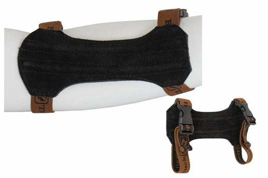 Buck Trail Leather Short Adult Adjustable Arm Guard