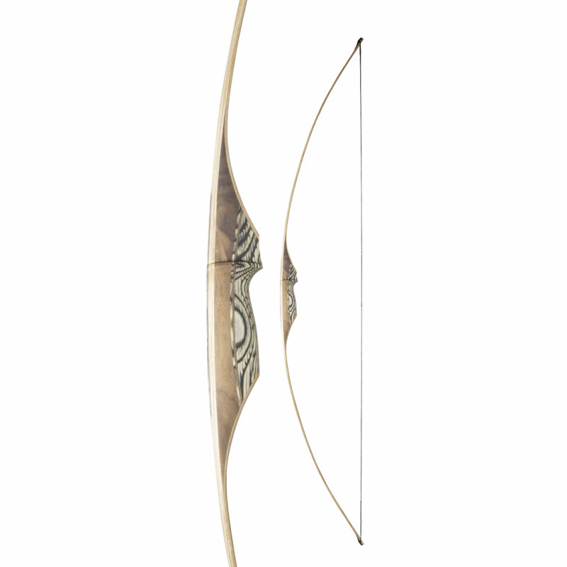 White Feather Longbow Shearwater Clear 62"