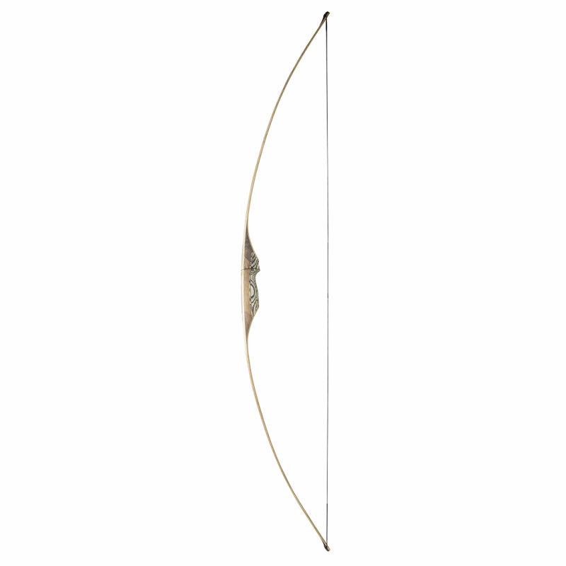 White Feather Longbow Shearwater Clear 62"