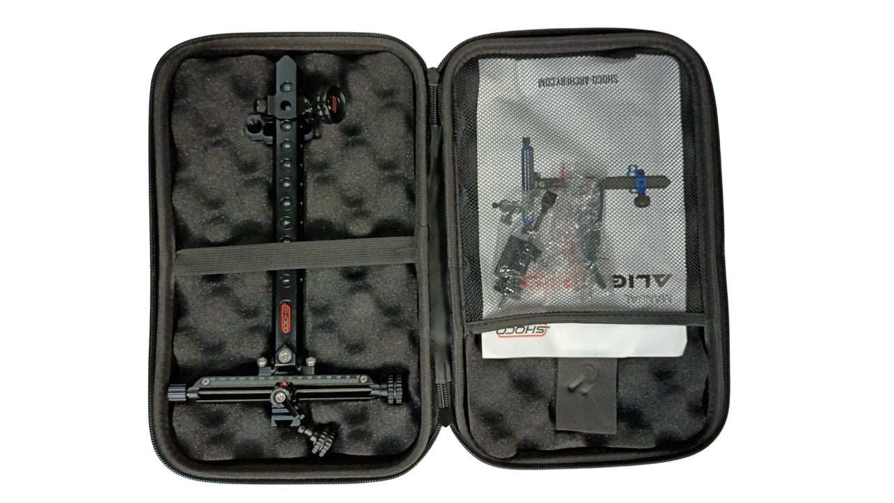 Shocq Align Pro Aluminium recurve Sight