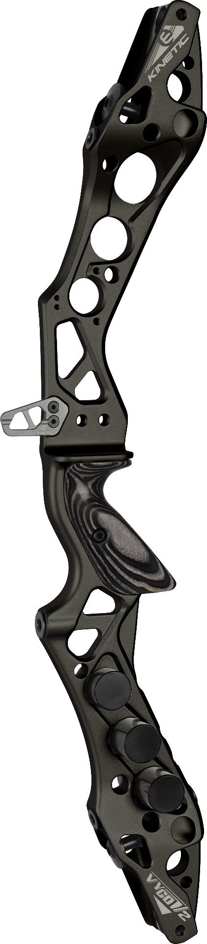 Kinetic Vygo V2 25" Barebow Riser & Weights