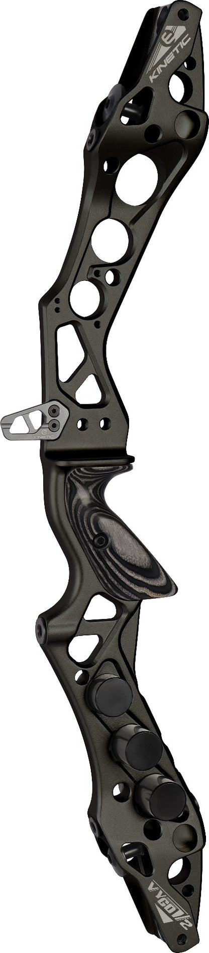 Kinetic Vygo V2 25" Barebow Riser & Weights