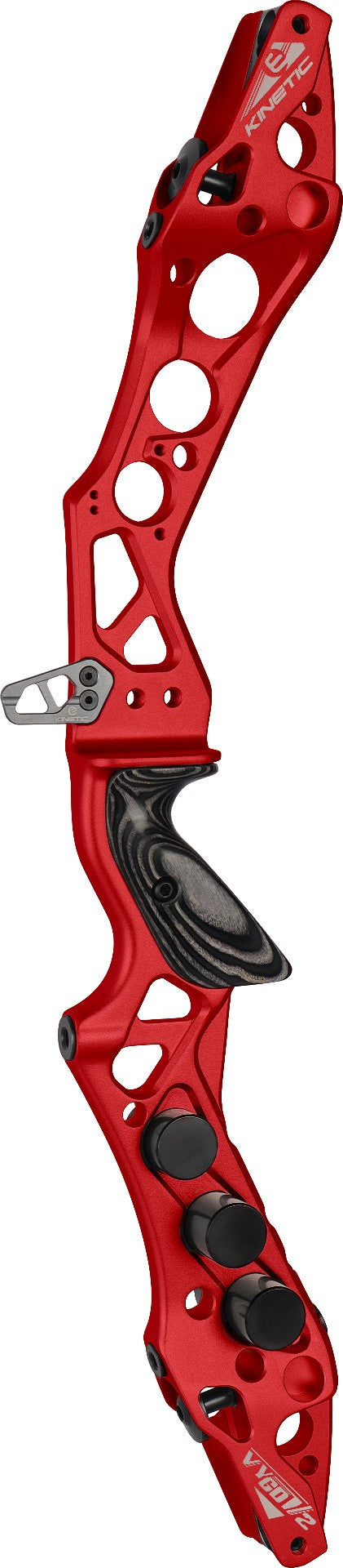 Kinetic Vygo V2 25" Barebow Riser & Weights