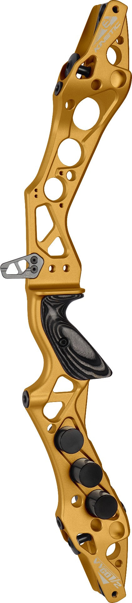 Kinetic Vygo V2 25" Barebow Riser & Weights