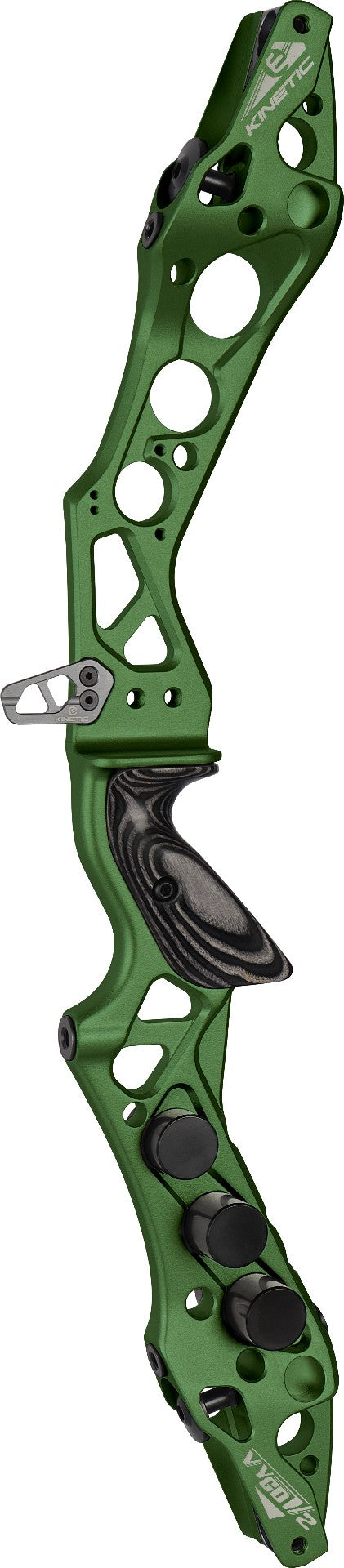 Kinetic Vygo V2 25" Barebow Riser & Weights