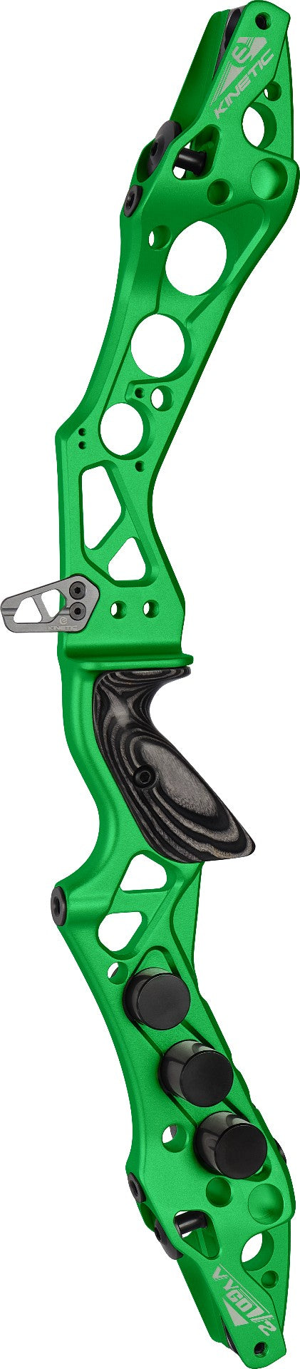 Kinetic Vygo V2 25" Barebow Riser & Weights