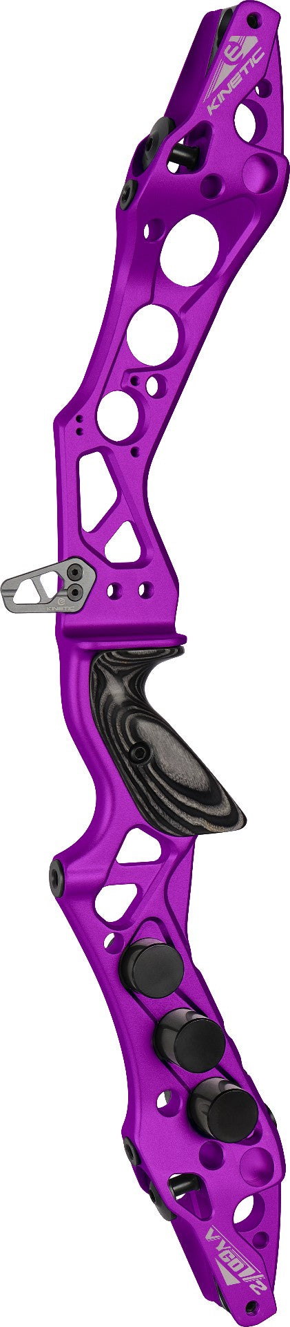 Kinetic Vygo V2 25" Barebow Riser & Weights
