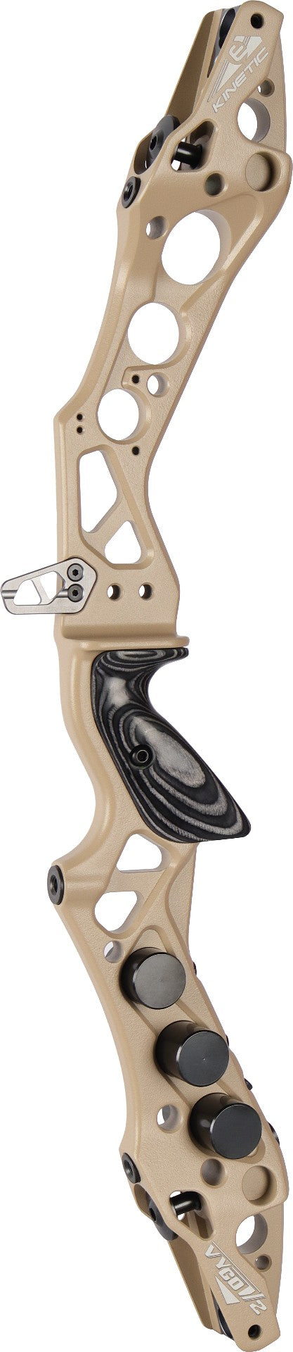 Kinetic Vygo V2 25" Barebow Riser & Weights