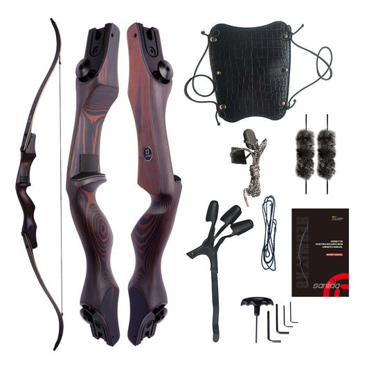 Sanlida Hermit X8 60" Hunting recurve Bow Set RH