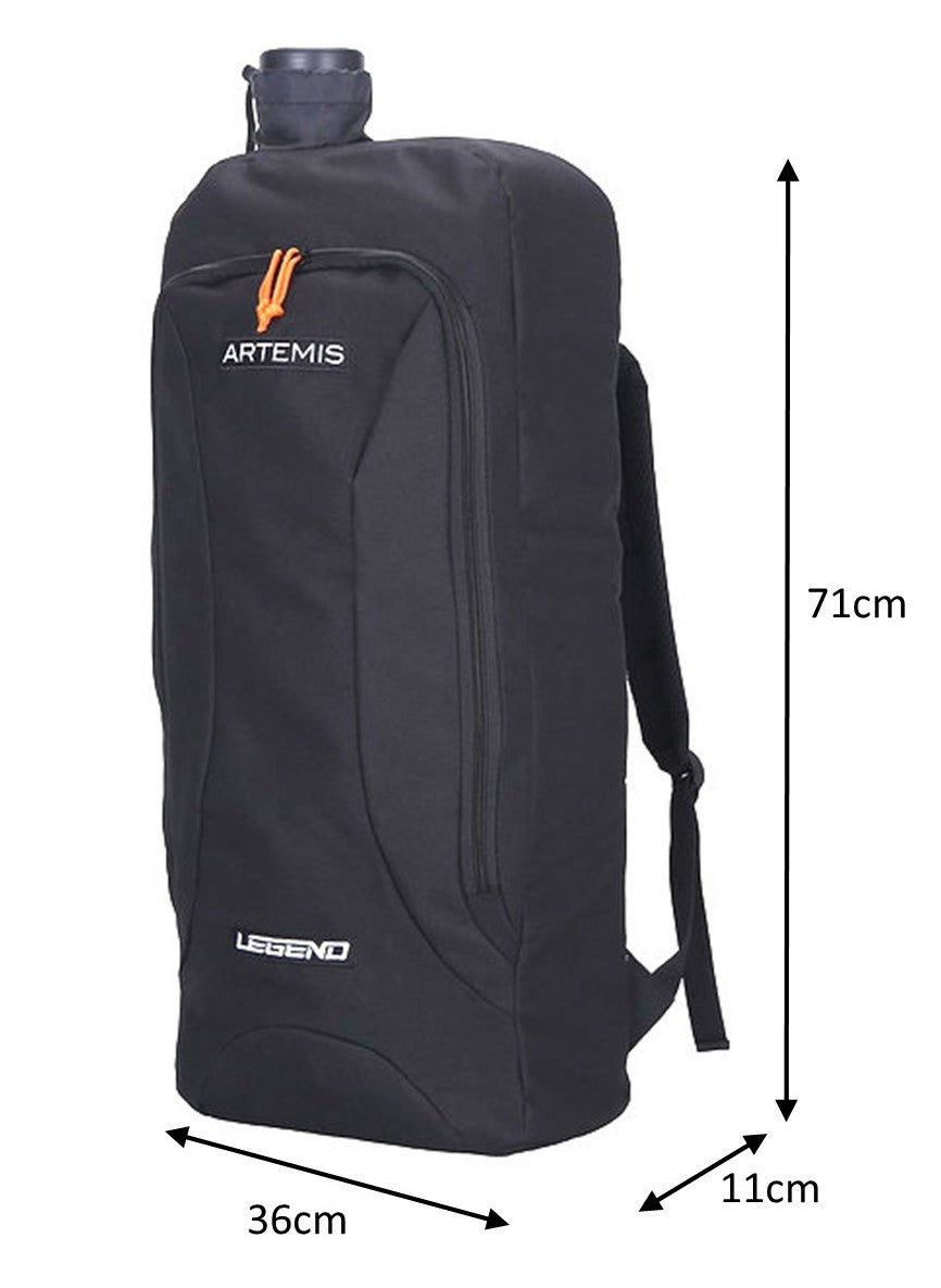 Legend Archery Artemis Recurve Bow Back Pack Backpack Bag Case Holder Arrow Tube