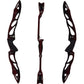 Shocq Supreme 25" Recurve RH Black / Red CLEARNACE