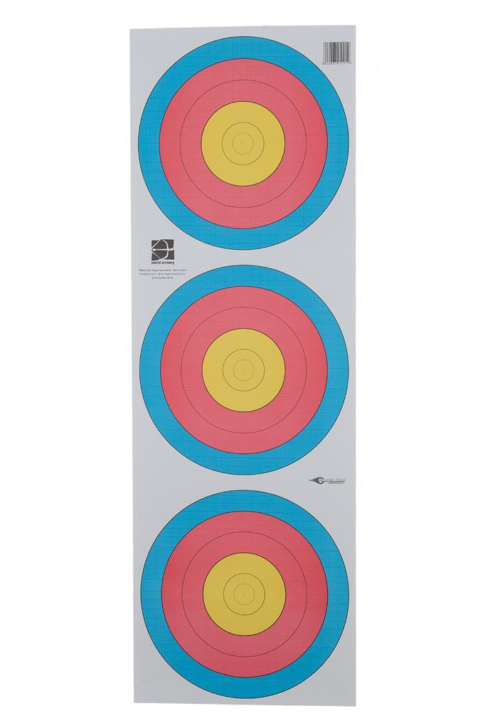 Avalon 60cm 3 Spot Target Waxed & Reinforced