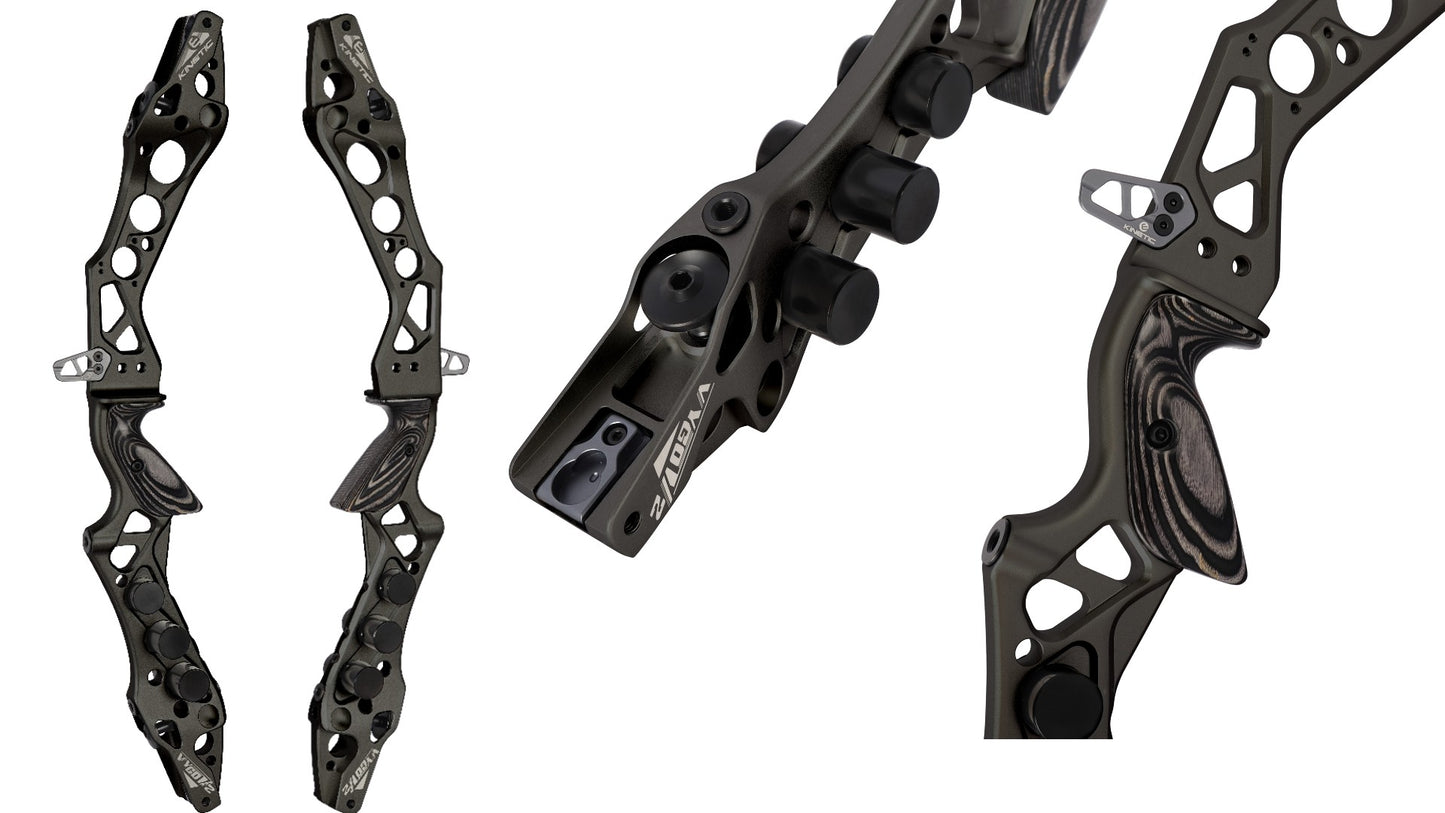 Kinetic Vygo V2 25" Barebow Riser & Weights