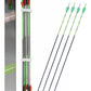 Shocq Inceptor Carbon Target / 3D Arrows x 12 Pkt