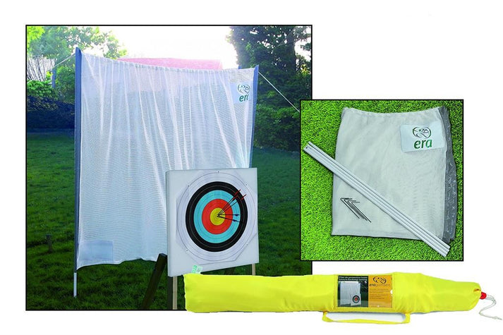 Portable Backstop Ballistic netting System 2 x 2m – Red Frog Archery