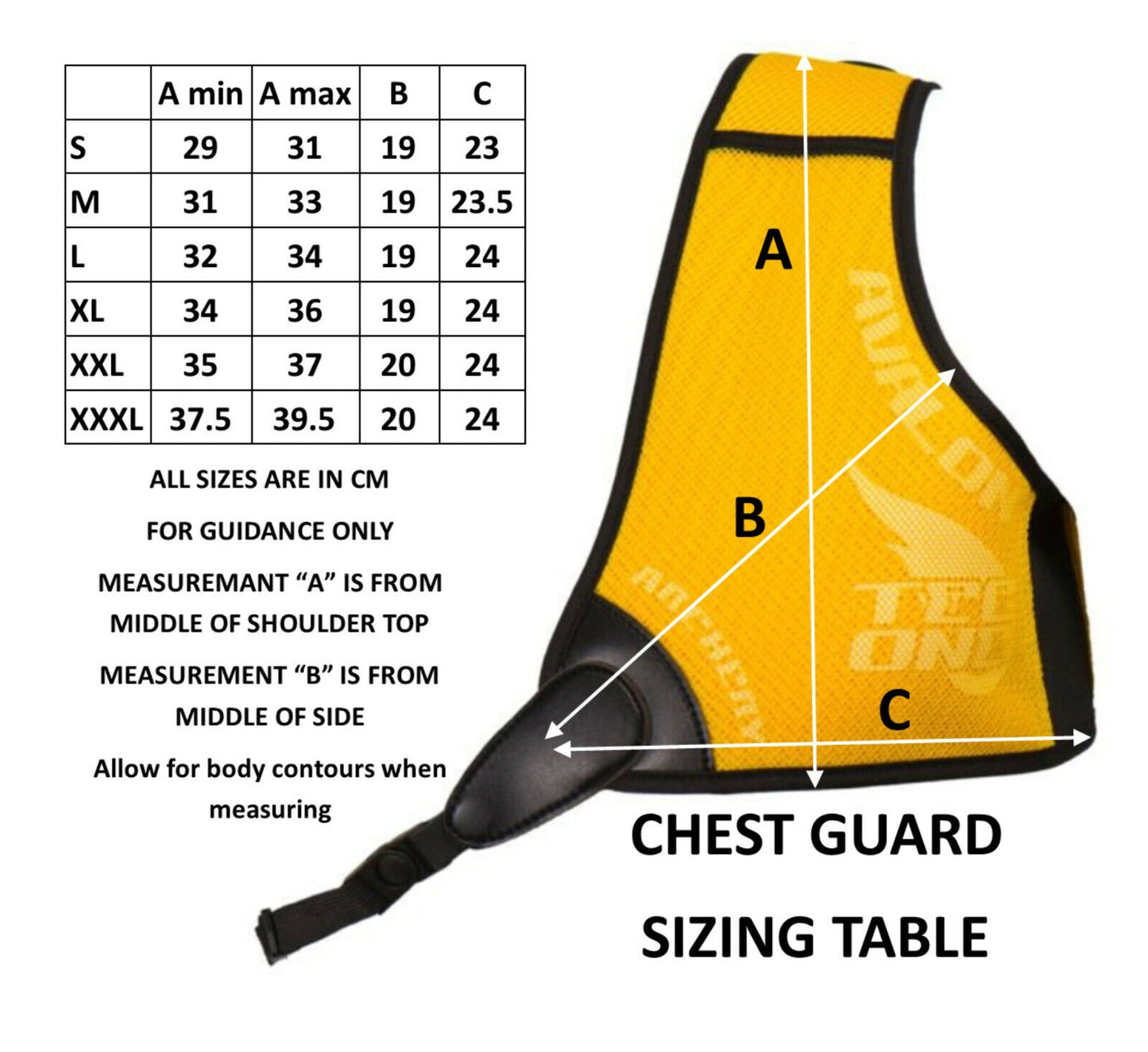 Avalon Tec One Chest Guard