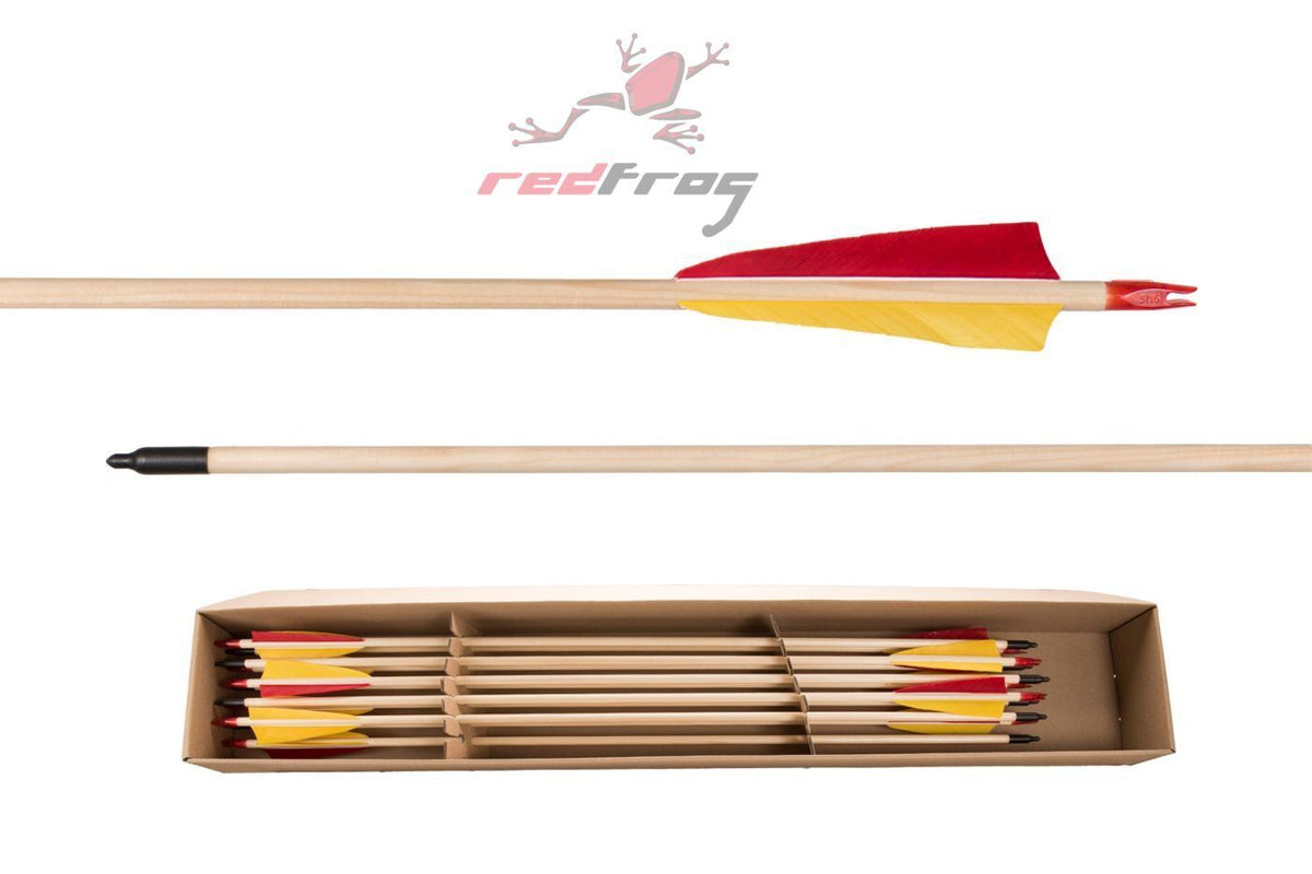 Buck Trail Spruce Wooden Arrows – Red Frog Archery