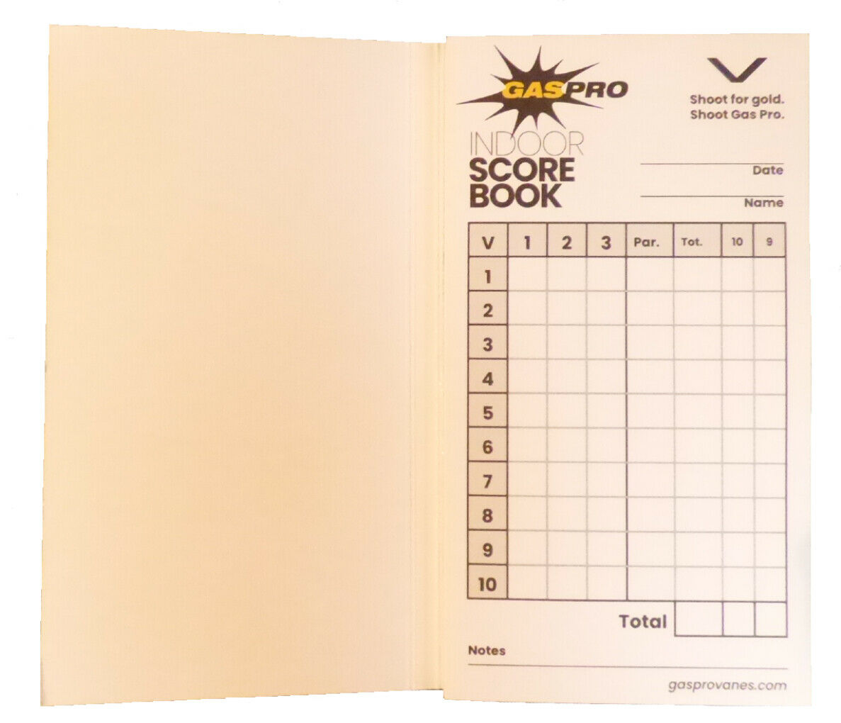 GasPro Score Book
