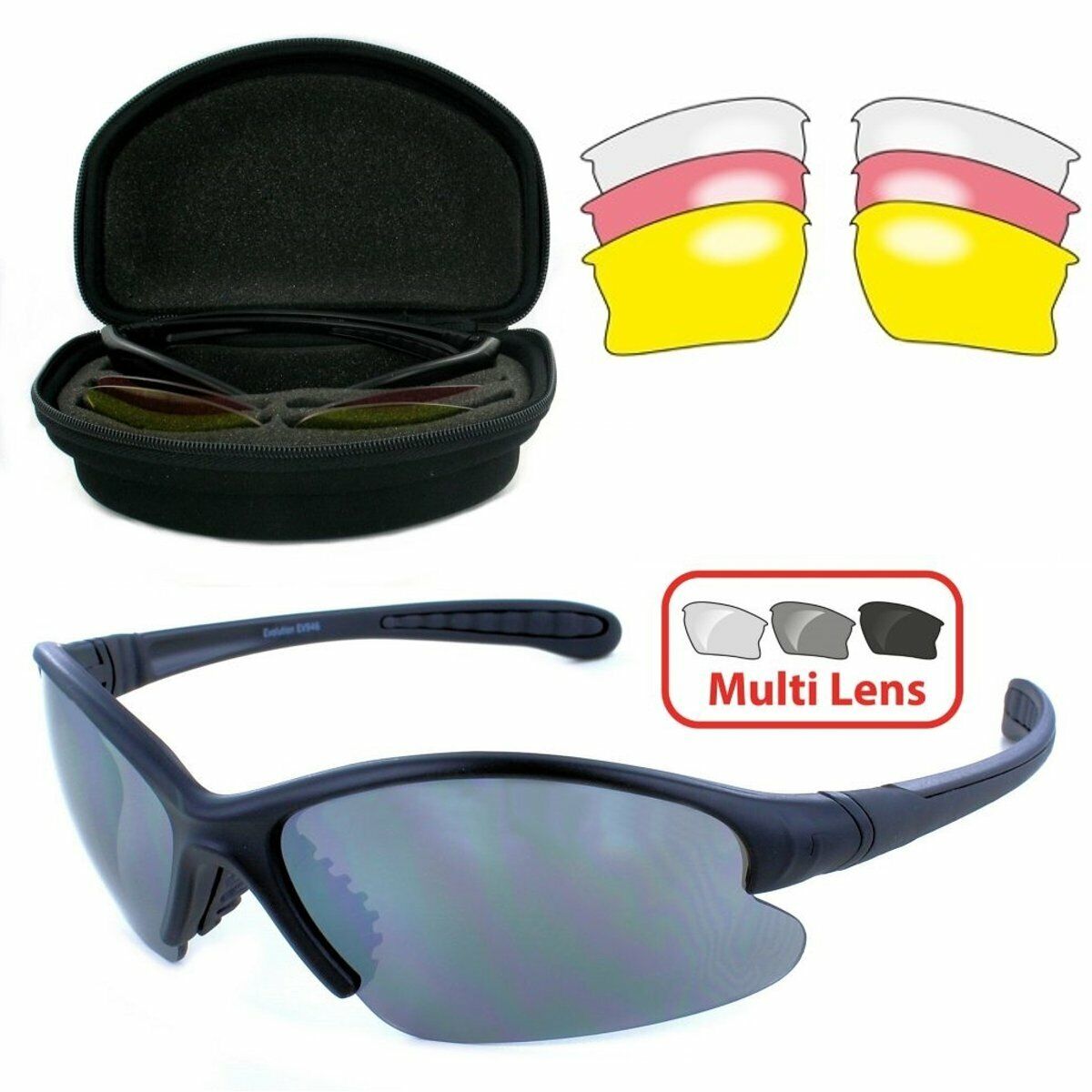 Evolution QUEST 4 Lens Shooting Glasses