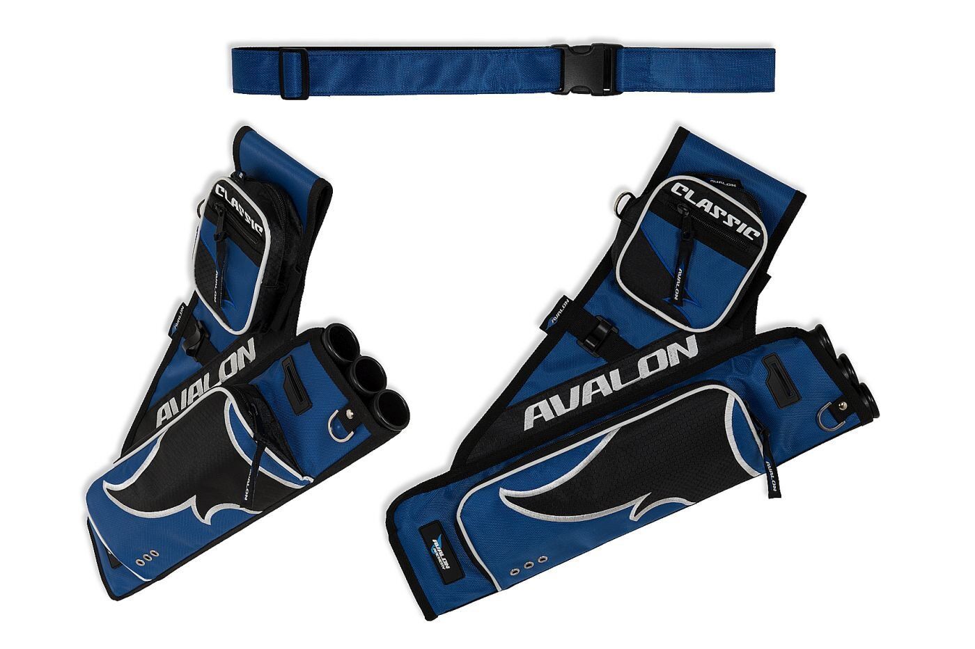 Avalon Classic 3 Tube Quiver & Belt