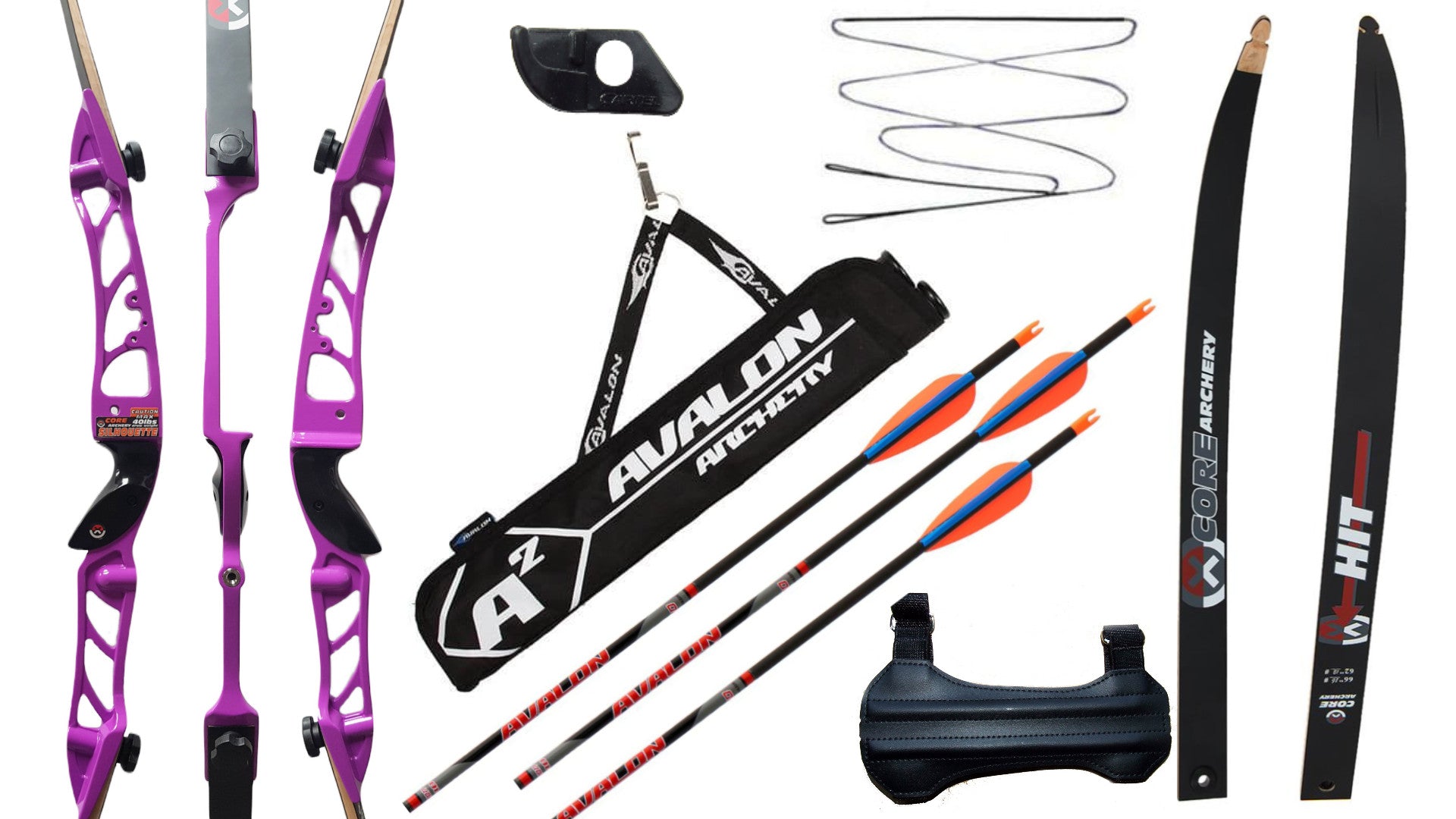 Avalon Archery Sihouette 68" Recurve Bow Adult Youth RH – Red Frog Archery